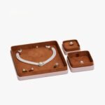 Custom Ring Necklace Bracelet Earring Jewellery Presentation Box For Ladies