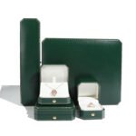 Personalized Custom Leather Hinge Jewelry Box