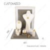Jewelry Display Bust Black Velvet Jewelry Display Stand Near Me