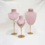 Custom Boutique Necklace Busts Jewelry Display Ideas For Retail