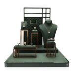 Retail Velvet Jewelry Display Ring Earring Bracelet Necklace Stand