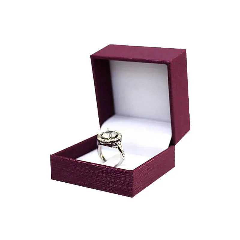 Personalized Engravable Ring Bangle Necklace Bracelet  Jewelry Boxes  For Earrings