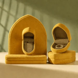 Custom Hinges Jewlery Box Black Jewlery Box