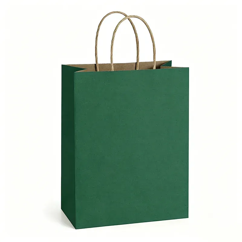 Custom Printing Kraft Paper Bag Gift Shopping Bags