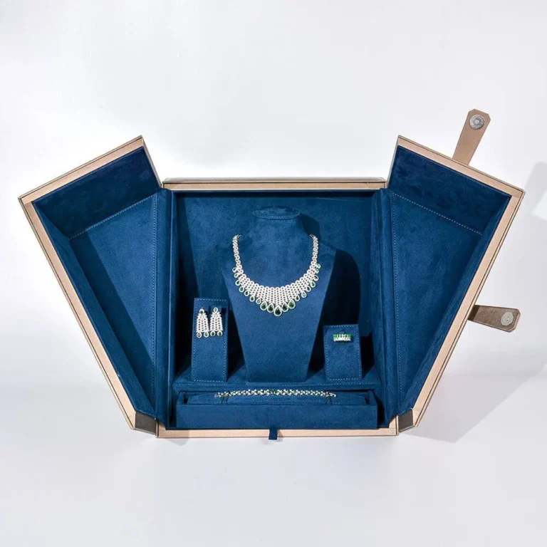 Large Necklace Bust Display Case Jewelry Boxes Armoires