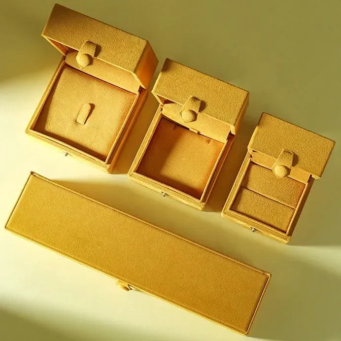 Best Microfiber Jewelry Earrings Necklace Holder Box For Necklaces