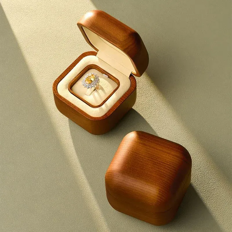 Fancy Double Ring Box The Silver Jewlery Box Ladies