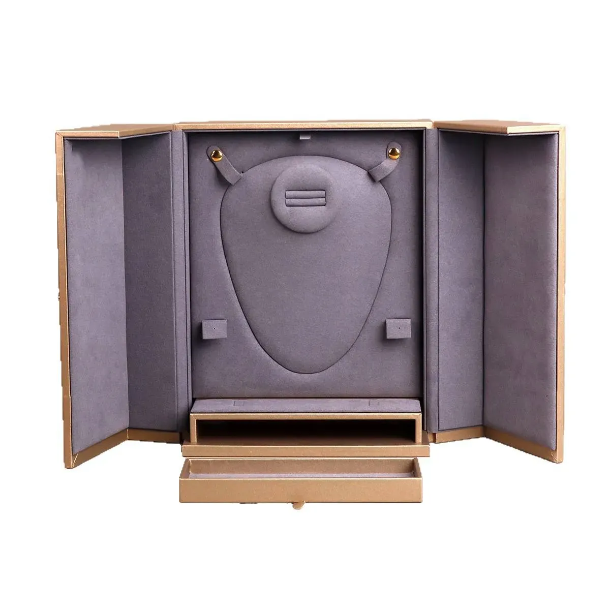 Large Standing Jewelry Box Organizer Storage Box