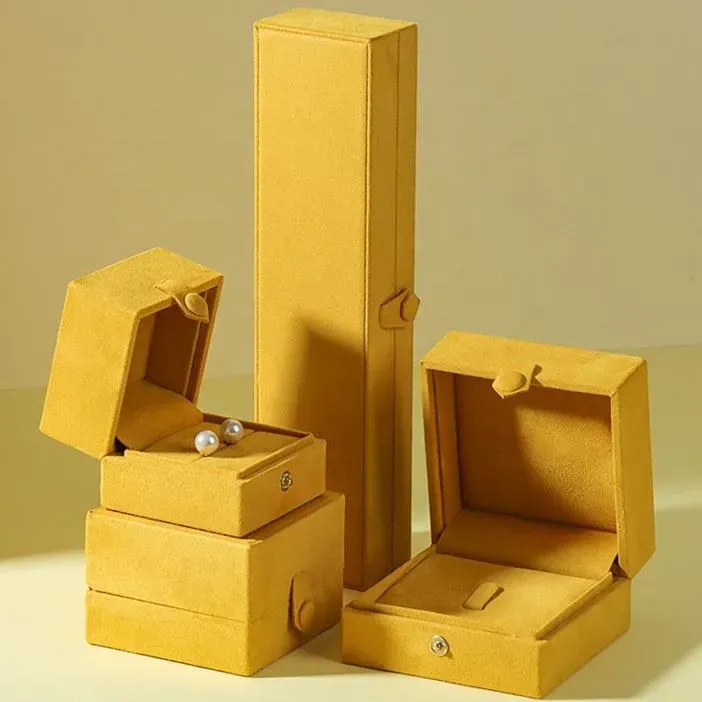 Best Microfiber Jewelry Earrings Necklace Holder Box For Necklaces
