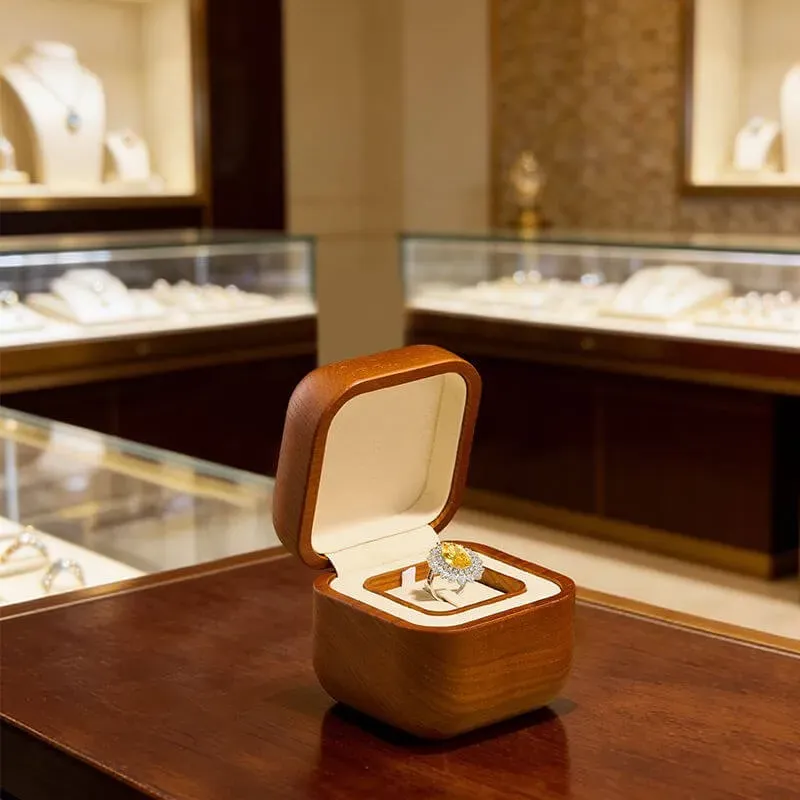 Fancy Double Ring Box The Silver Jewlery Box Ladies