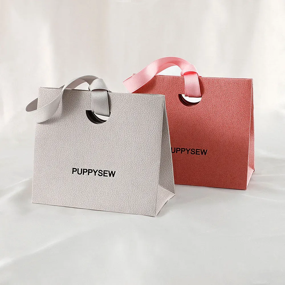 Custom Printing Kraft Paper Bag Gift Shopping Bags