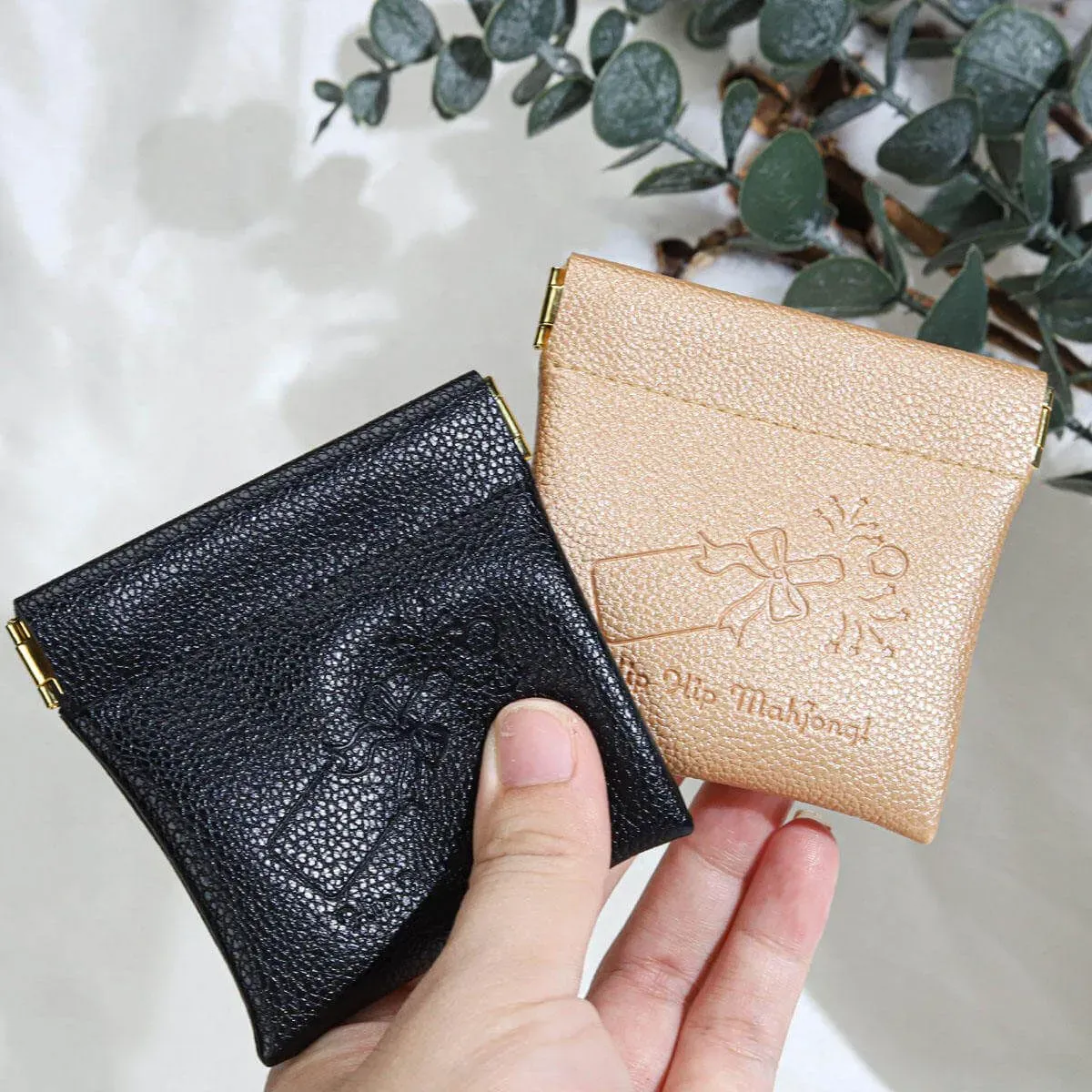 Handmade Premium Leather Bag Durable Storage for Jewelry