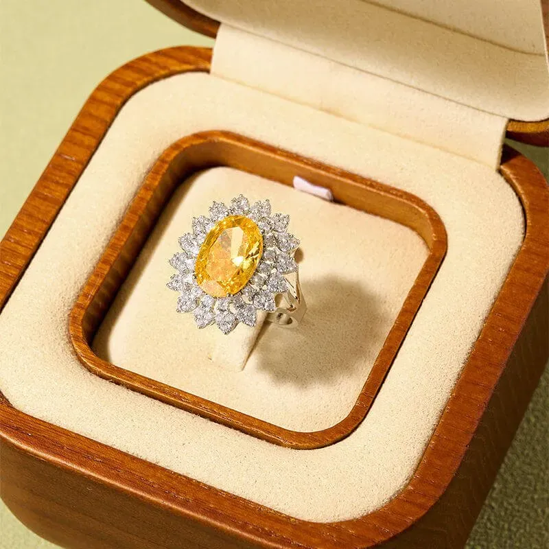 Fancy Double Ring Box The Silver Jewlery Box Ladies