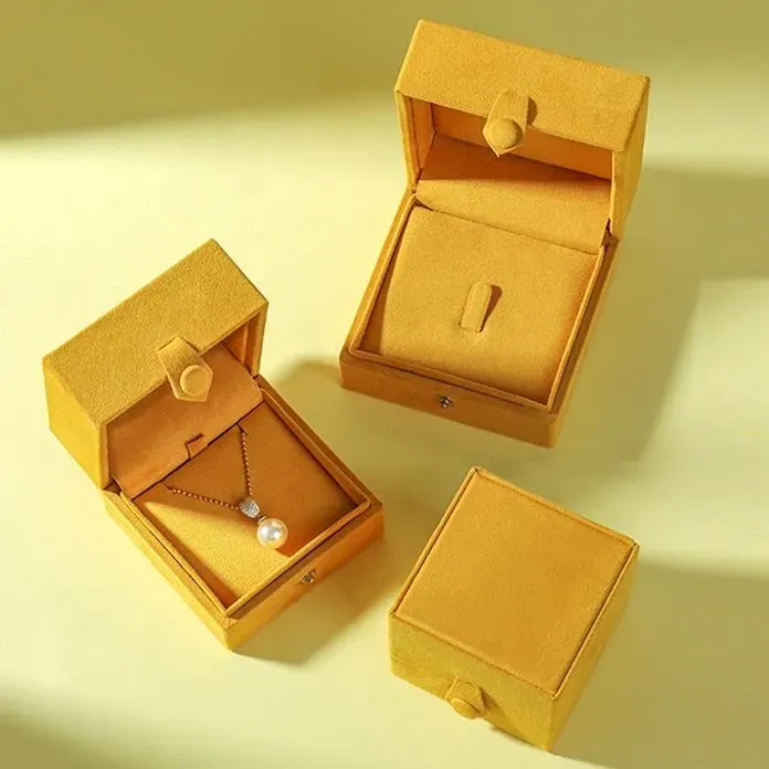 Best Microfiber Jewelry Earrings Necklace Holder Box For Necklaces