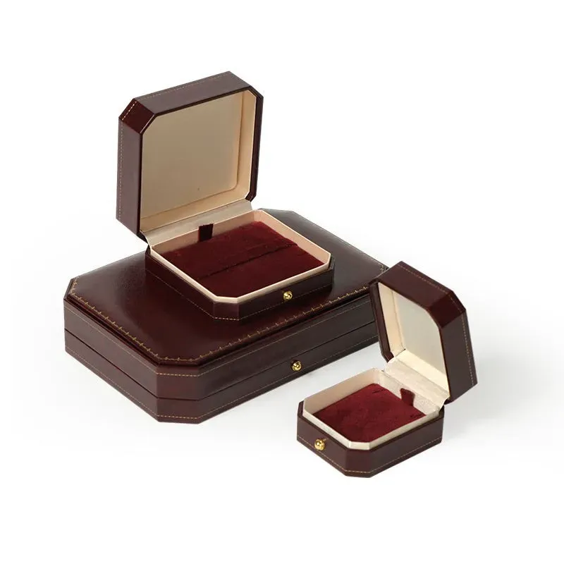 Fancy Double Ring Box The Silver Jewlery Box Ladies