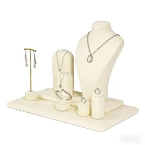 jewelry showcase display sets