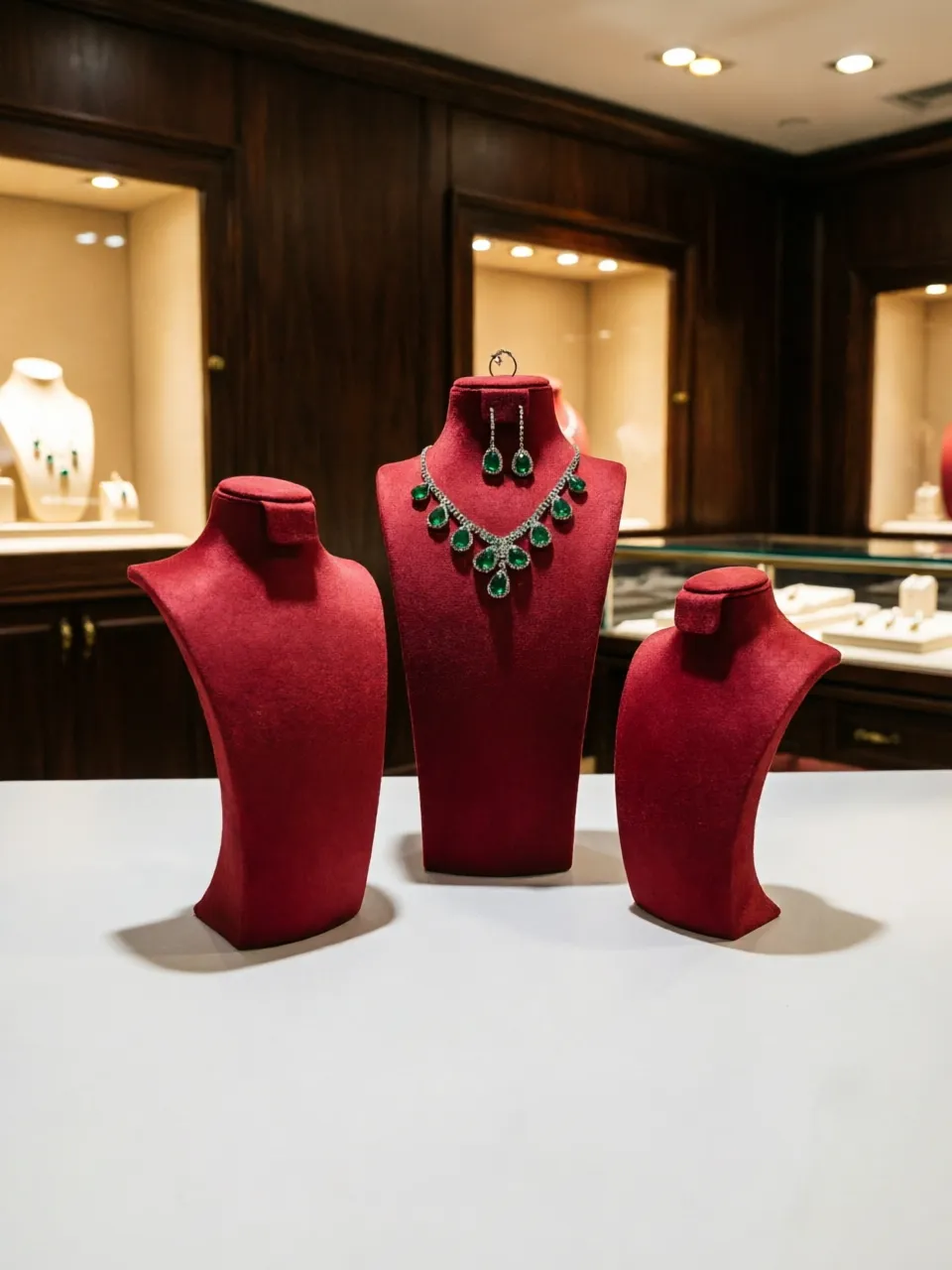 jewelry table display ideas